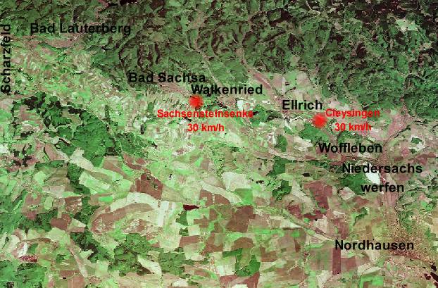 Die Südharzstrecke zwischen Nordhausen und Bad Lauterberg